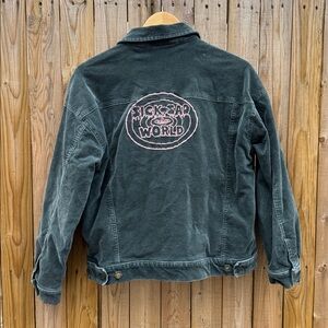 Lazy Oaf X Daria sick side world Green Jacket